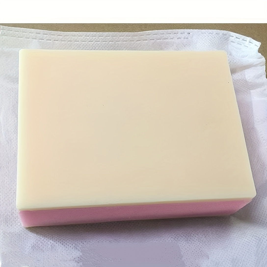 TEMU A Training Pad Designed For Medical Students And Professionals, Featuring A Light Beige Silicone Human . Portable And Durable, Equipped With