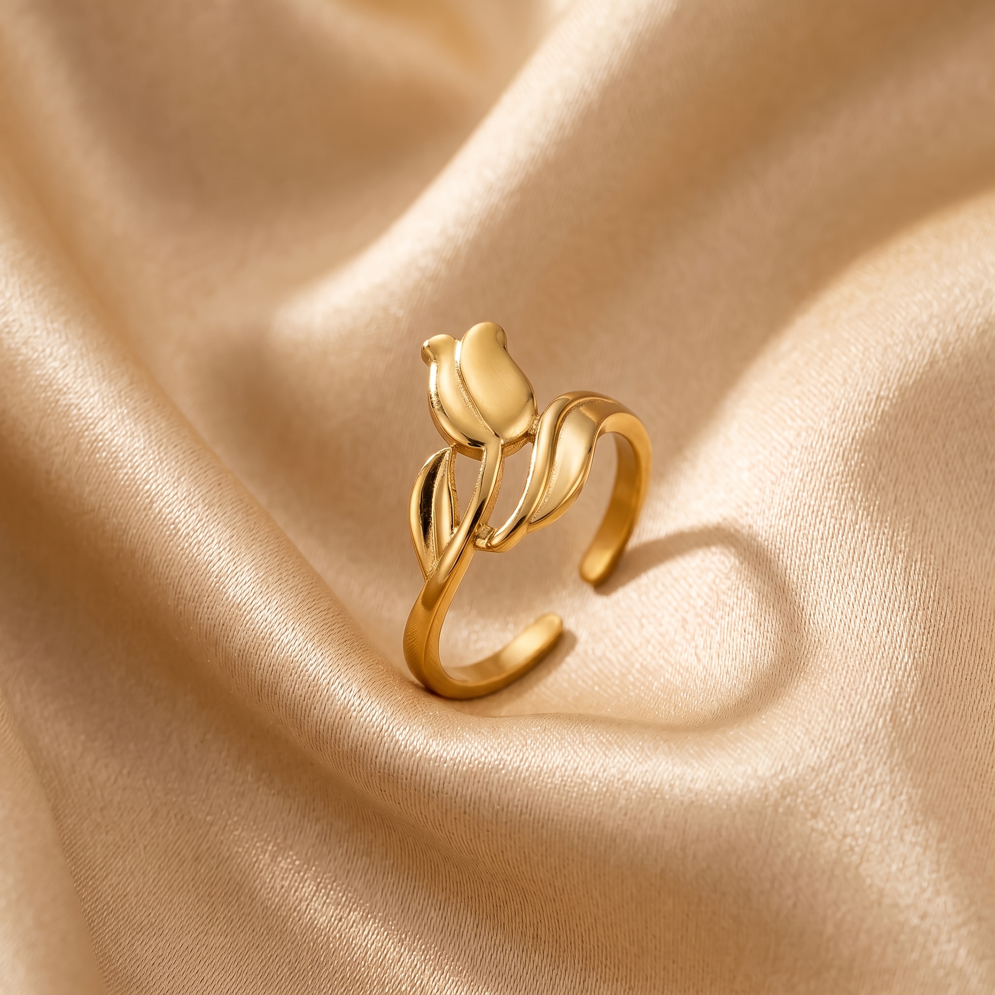 TEMU Anello a forma di , e regolabile, in acciaio inossidabile, che non sbiadisce, per donna, i , tragitto giornaliero, , festa, abbigliamento, ,