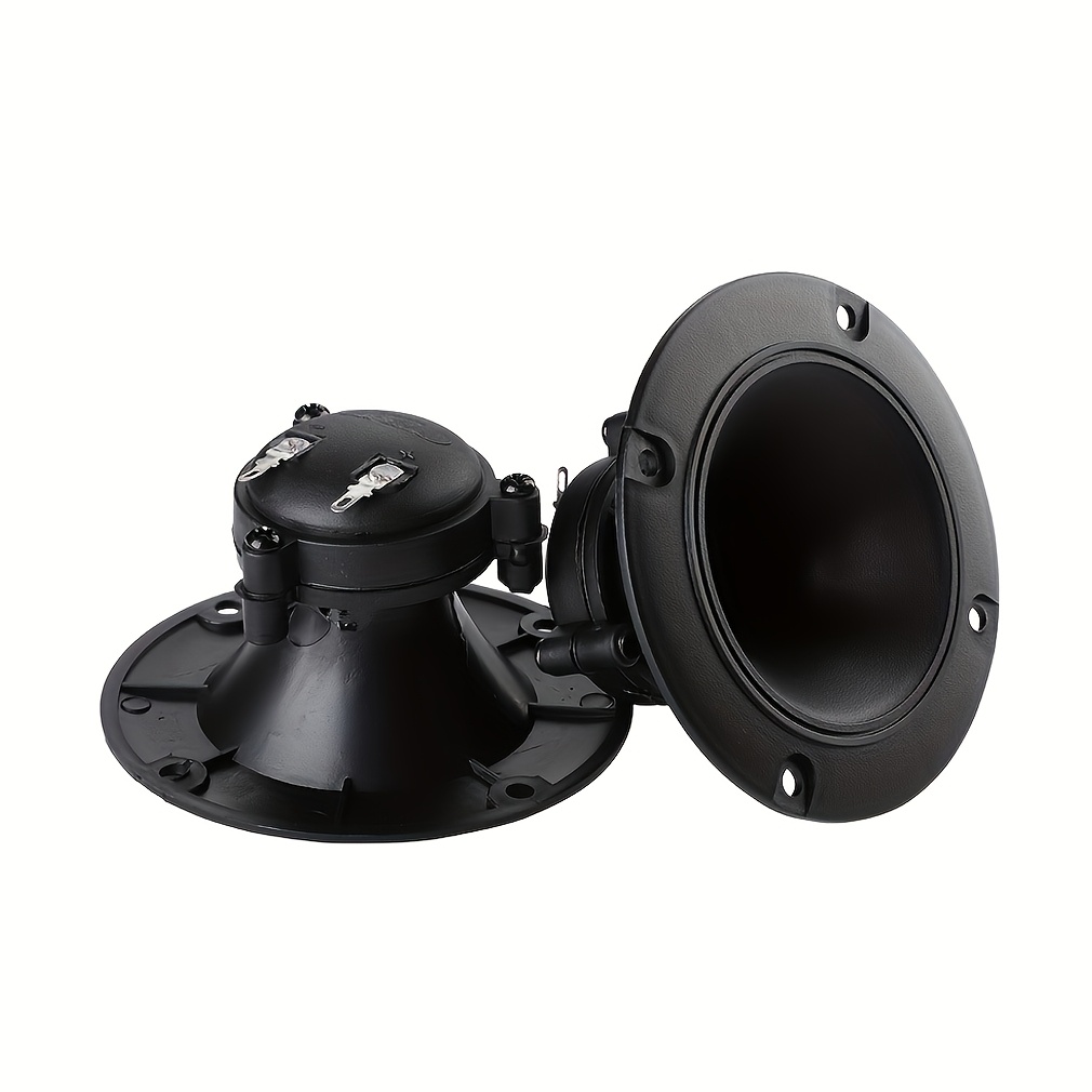 

Auin Audio Docks Coaxial Connector Horn Pair, Pp Material, Passive High Frequency Sound Drivers, No Battery Required