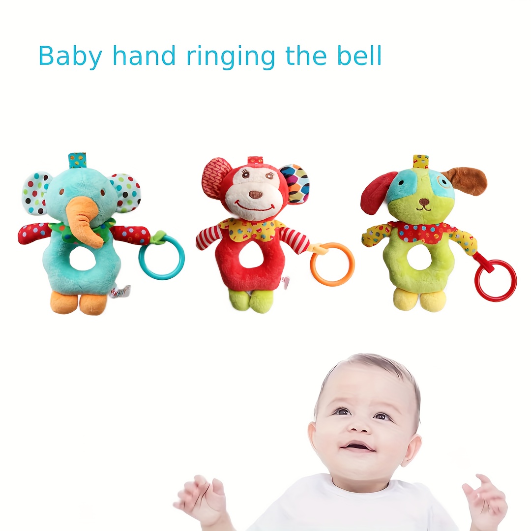 Infant Toddler Toys Rattle Hand shaken Bell Sound Soothing - Temu