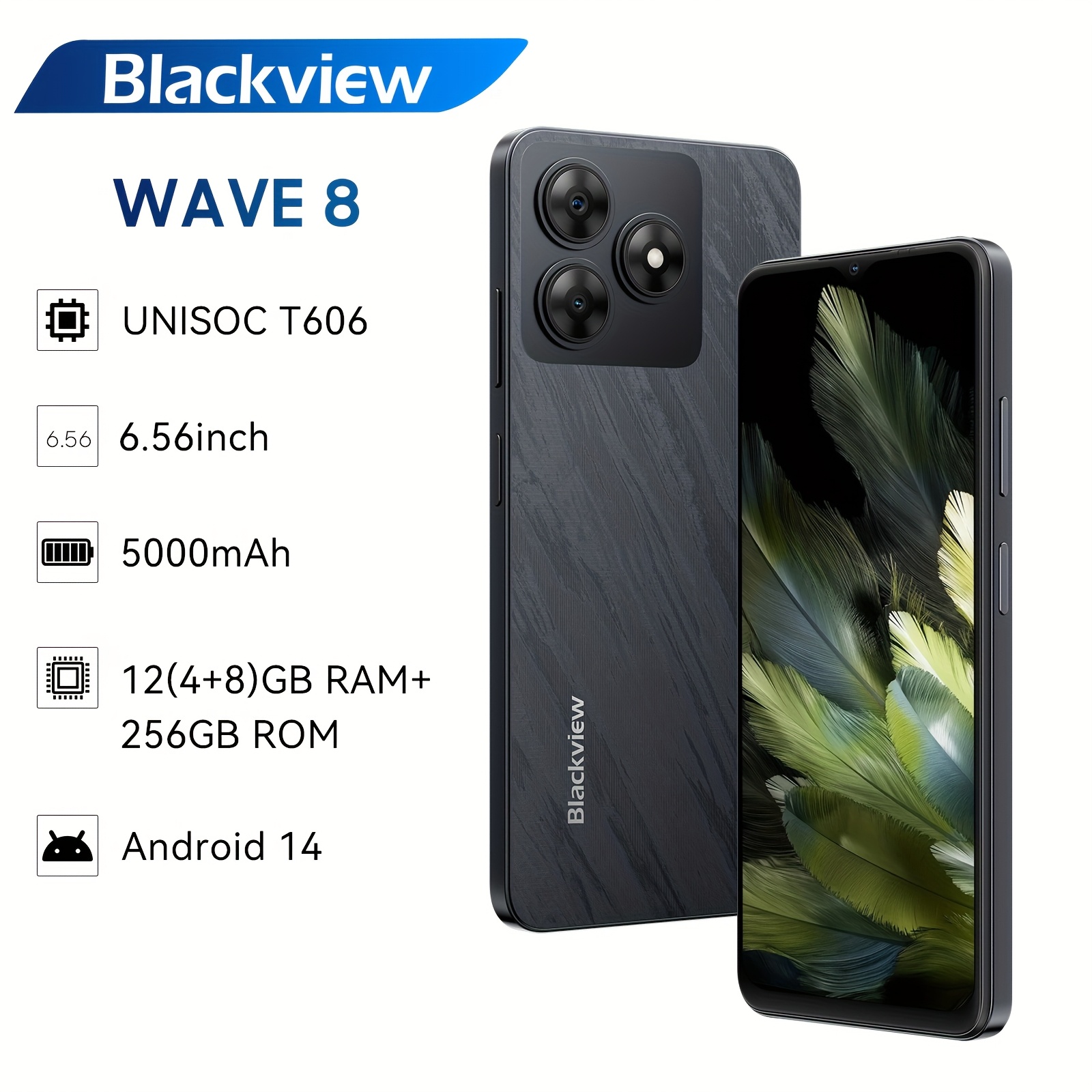 Android14 スマホ 本体 Blackview Wave8 SiMフリー