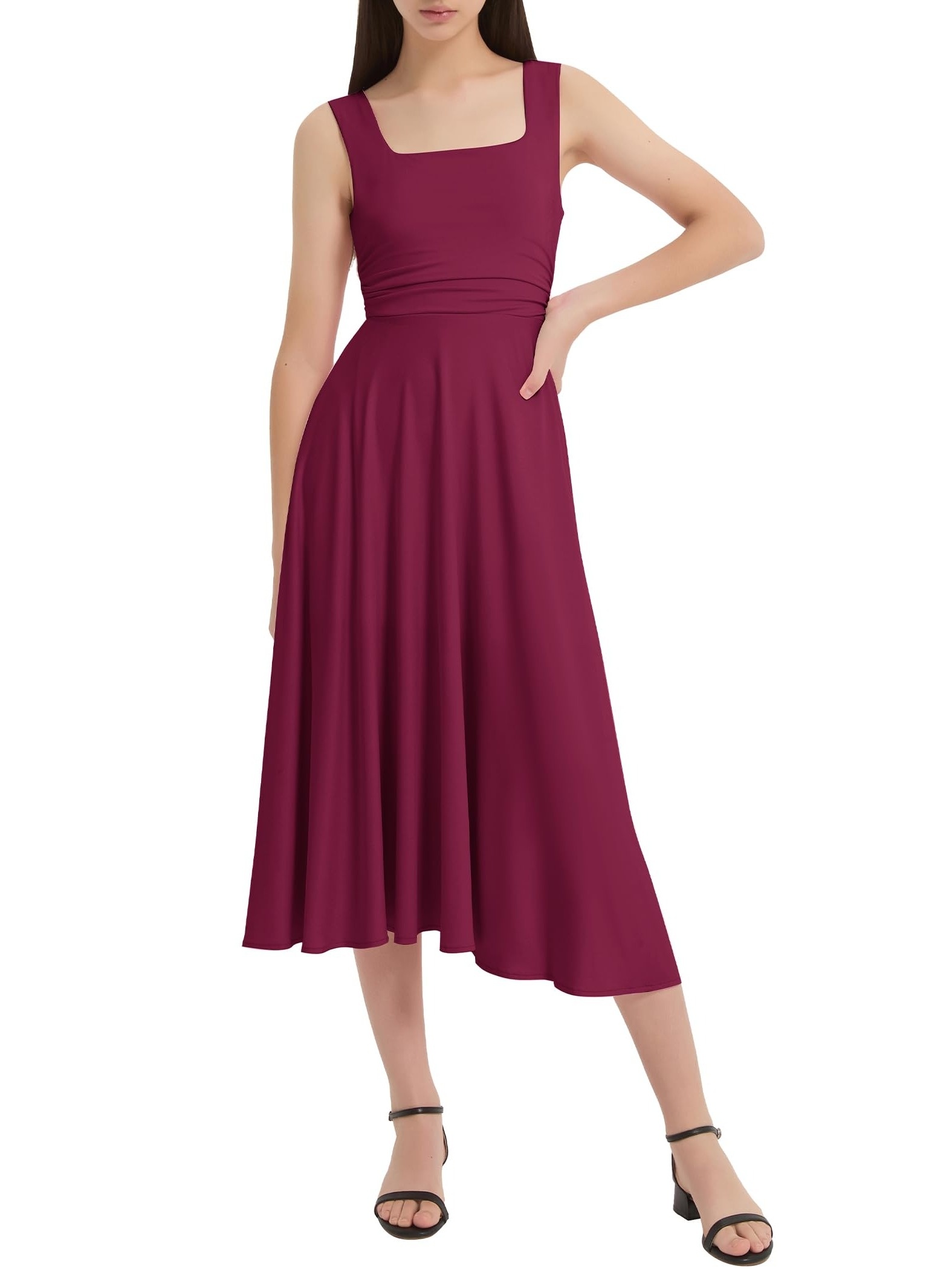 size 14 maxi dress sold on Temu United States
