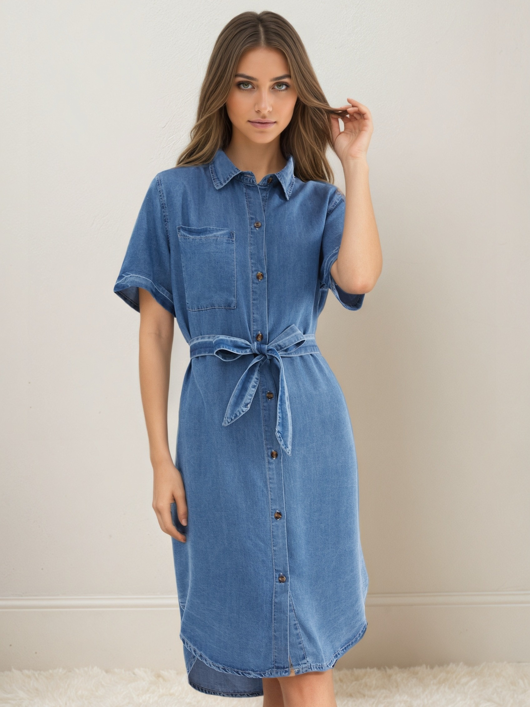 denim dresses for older ladies - United Kingdom