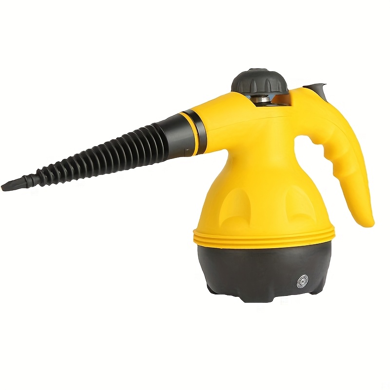 1000w Pressurized Steam Cleaner Handheld Multi-surface Natural Steam Cleaner With 2.45m Long Power Cord, Steamer For Home Use, Floor, Upholstery, Grout And Car Cleaning (eu Plug)