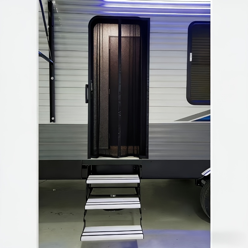 TEMU de porte de voiture est une moustiquaire et un filet conçu pour les véhicules de camping transfrontaliers, doté d'un qui bloque les insectes