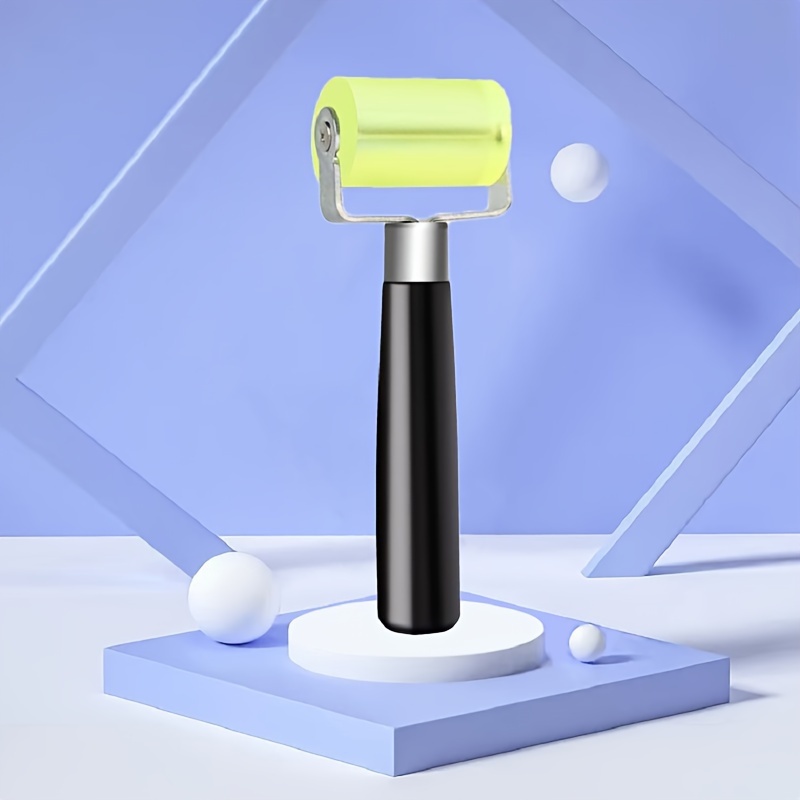 TEMU 1pc Manual Edge Banding Press Roller, Hand Push Wheel Glue Roller, Woodworking Edge Banding Special-shaped Press Roller, Hand Pulley, Stainless
