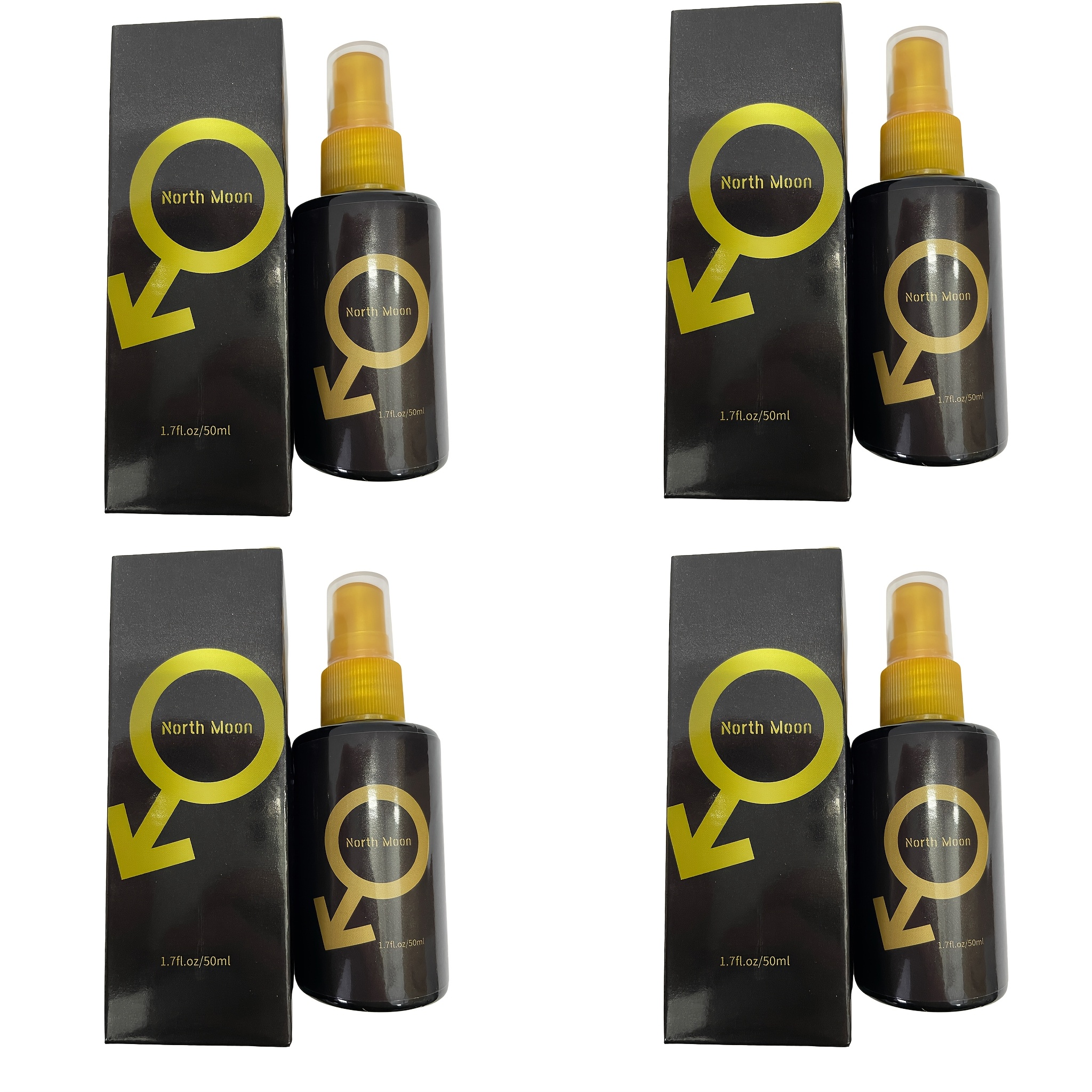 4pcs-6.8fl.oz Men's Pheromone Perfume - Perfume, The Gift For Men, Enhances Charm And Makes You More