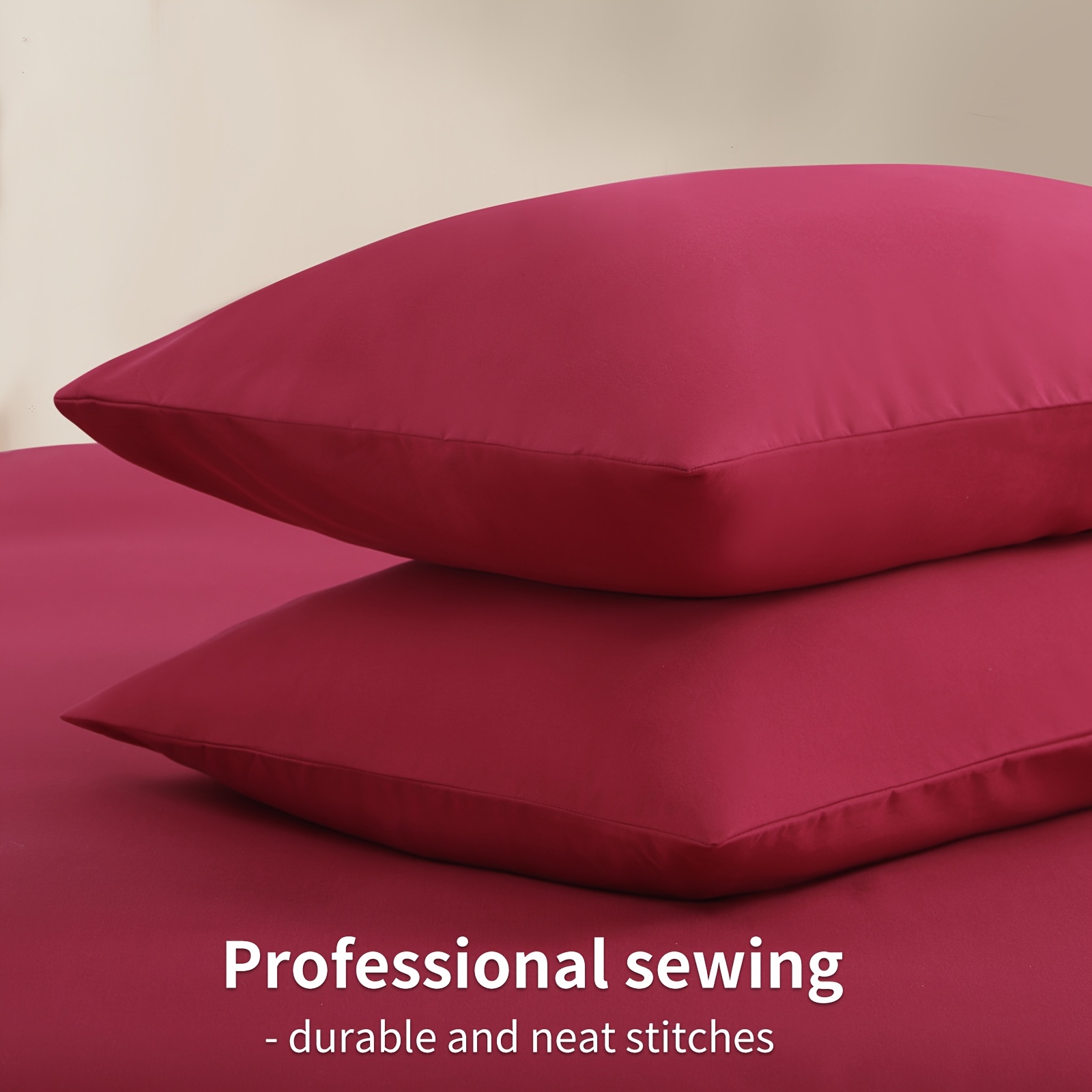 

90gsm Brushed Cloth Pillowcase 2 Pack