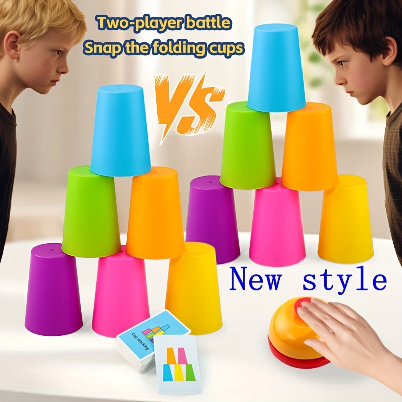 Cup Stacking Battle Game for Fast-Paced Fun