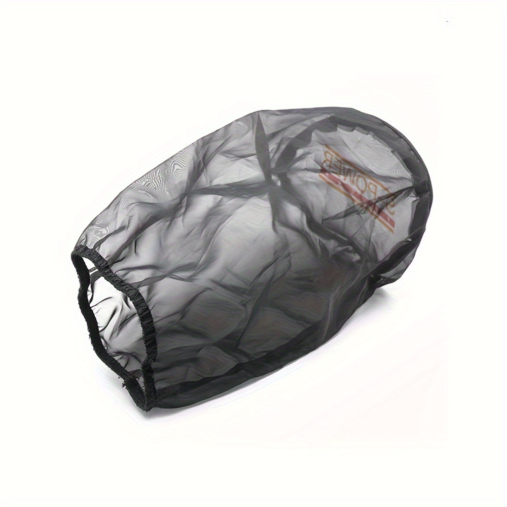 Universal Black Dustproof Waterproof Air Filter Cover For High Flow Intake - BCSMMCAR