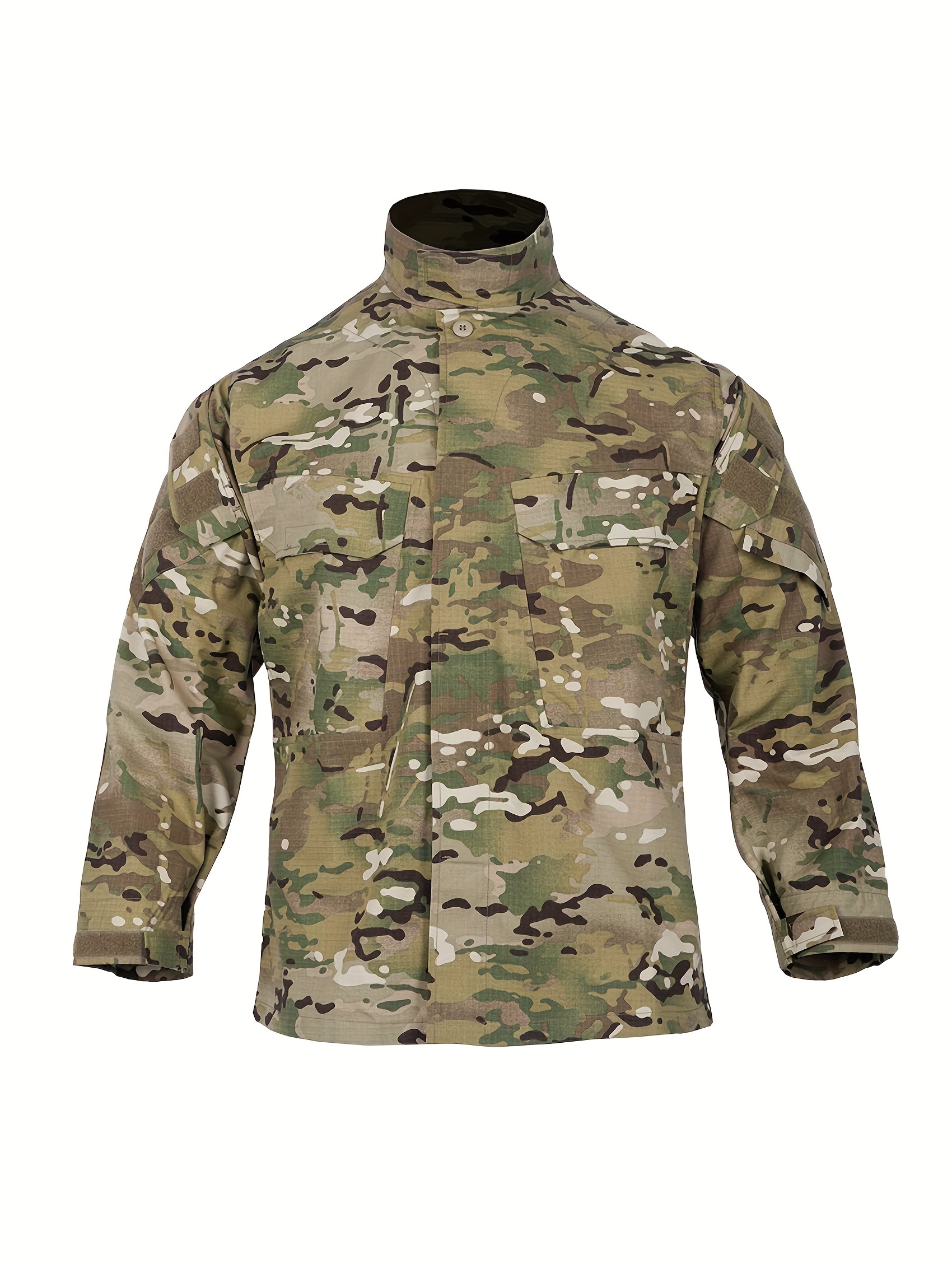 Tactical Jacket Men Military - Temu