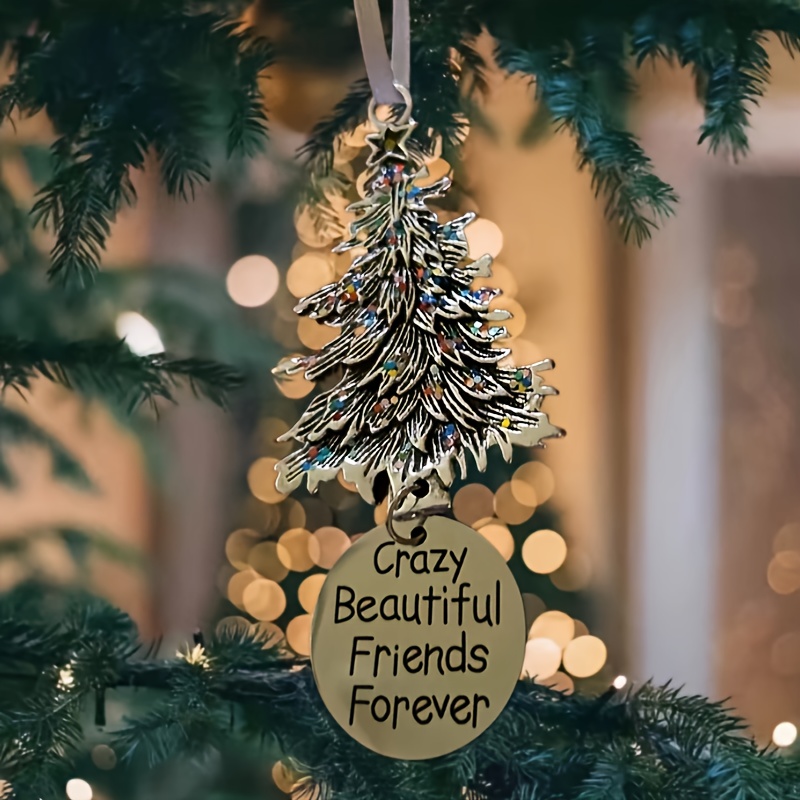 

Metal Christmas Tree , " " Hanging Decor, , No Battery Required, For , Christmas, New 's,