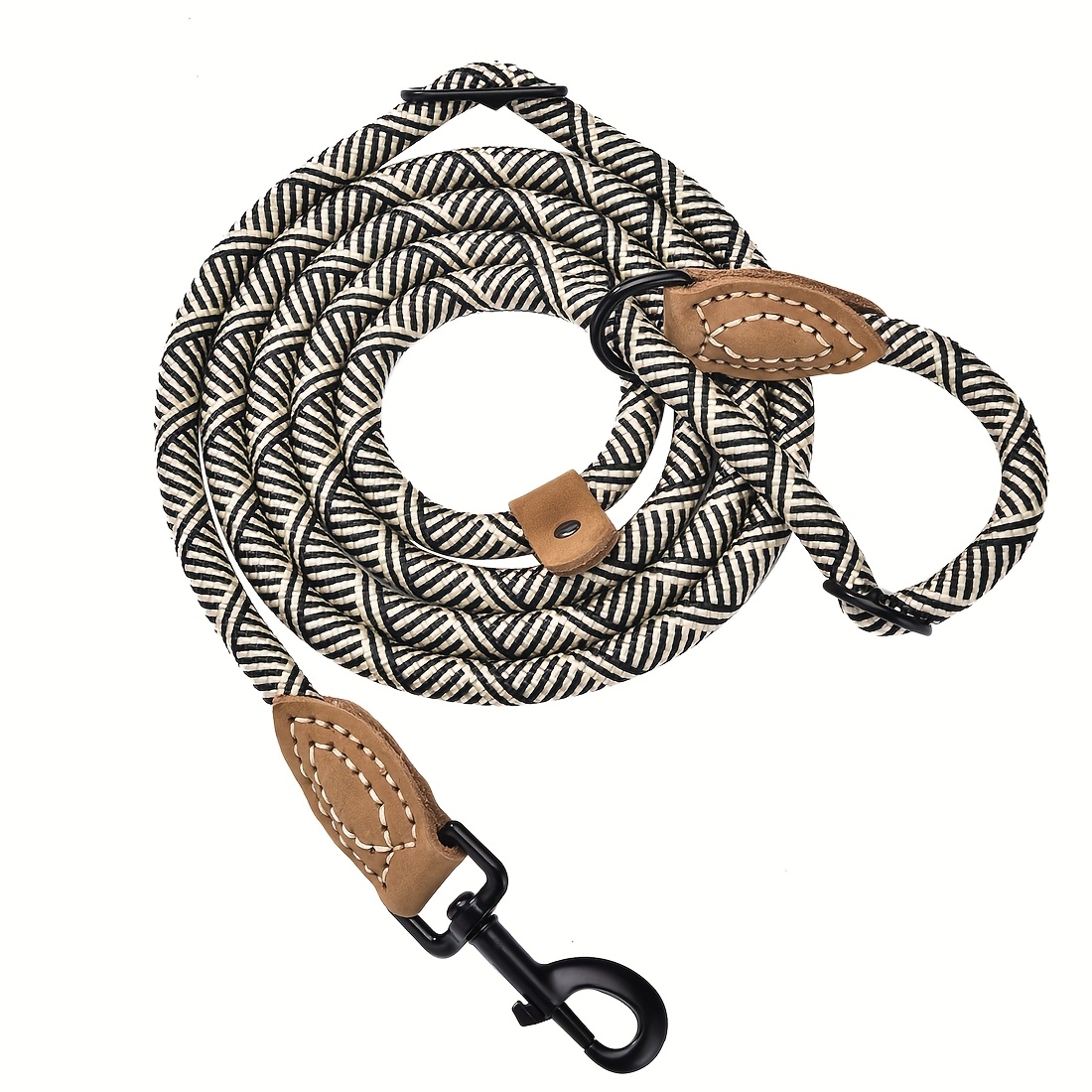 Universal Adjustable P-Leash for Large Dogs with Collar