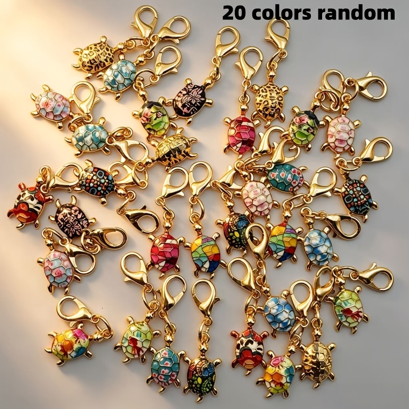 TEMU 20pcs, Turtle Keychains, Cute And Stylish, Suitable For Decorating Backpacks, Wallets, And Handbags, Perfect As Small Gifts For , Exquisite
