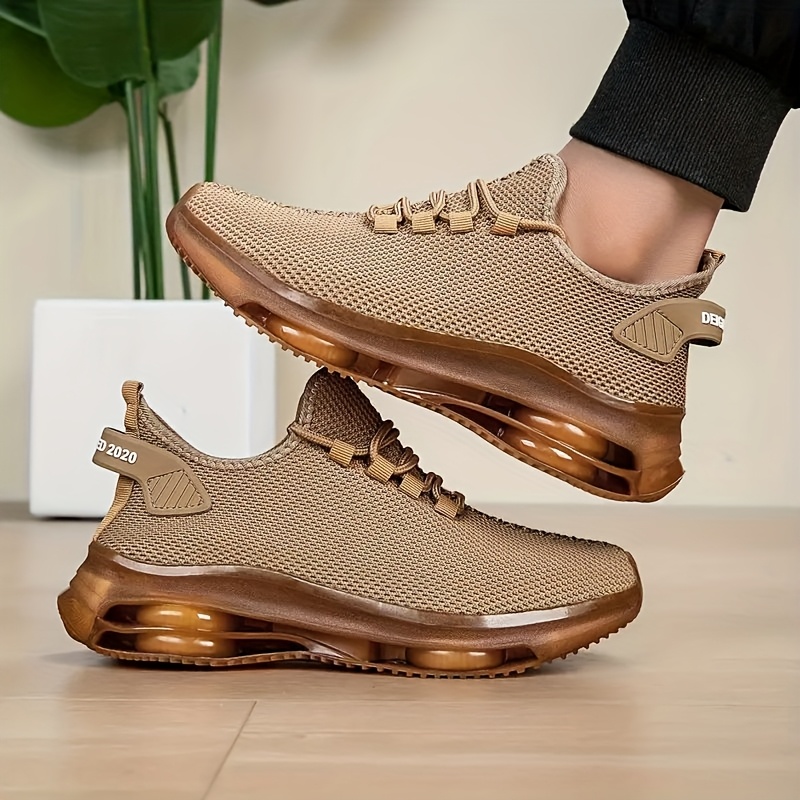 zapatillas deportivas casuales elegantes y cómodas para mujer - promoción de descuento de   veces,   y transpirables, ideales para navidad y acción de  , zapatillas de baloncesto con cordones de malla en color caqui, adecuadas para    