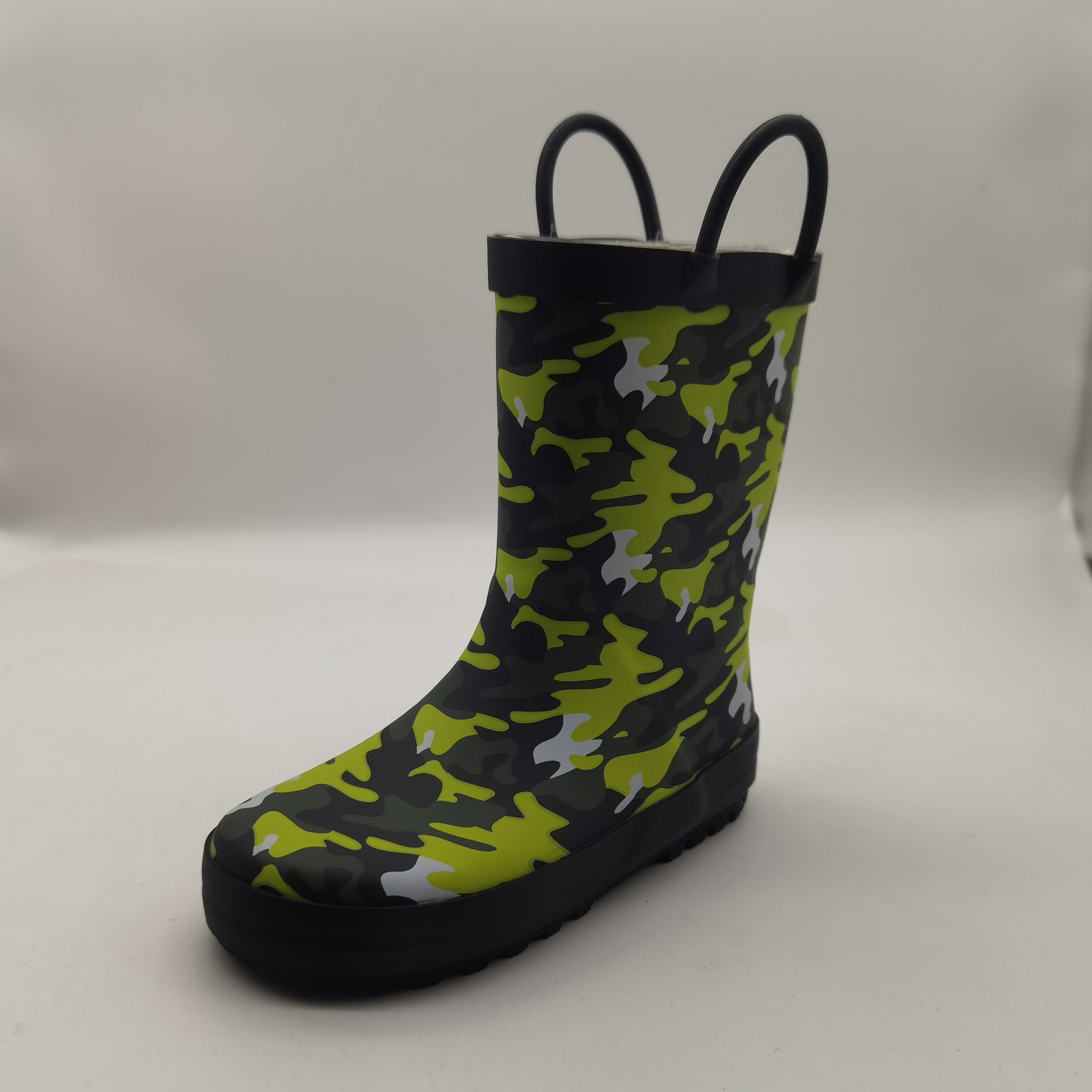 Trendy Camouflage Slip Rain Boots Boys Waterproof Non Slip - Temu