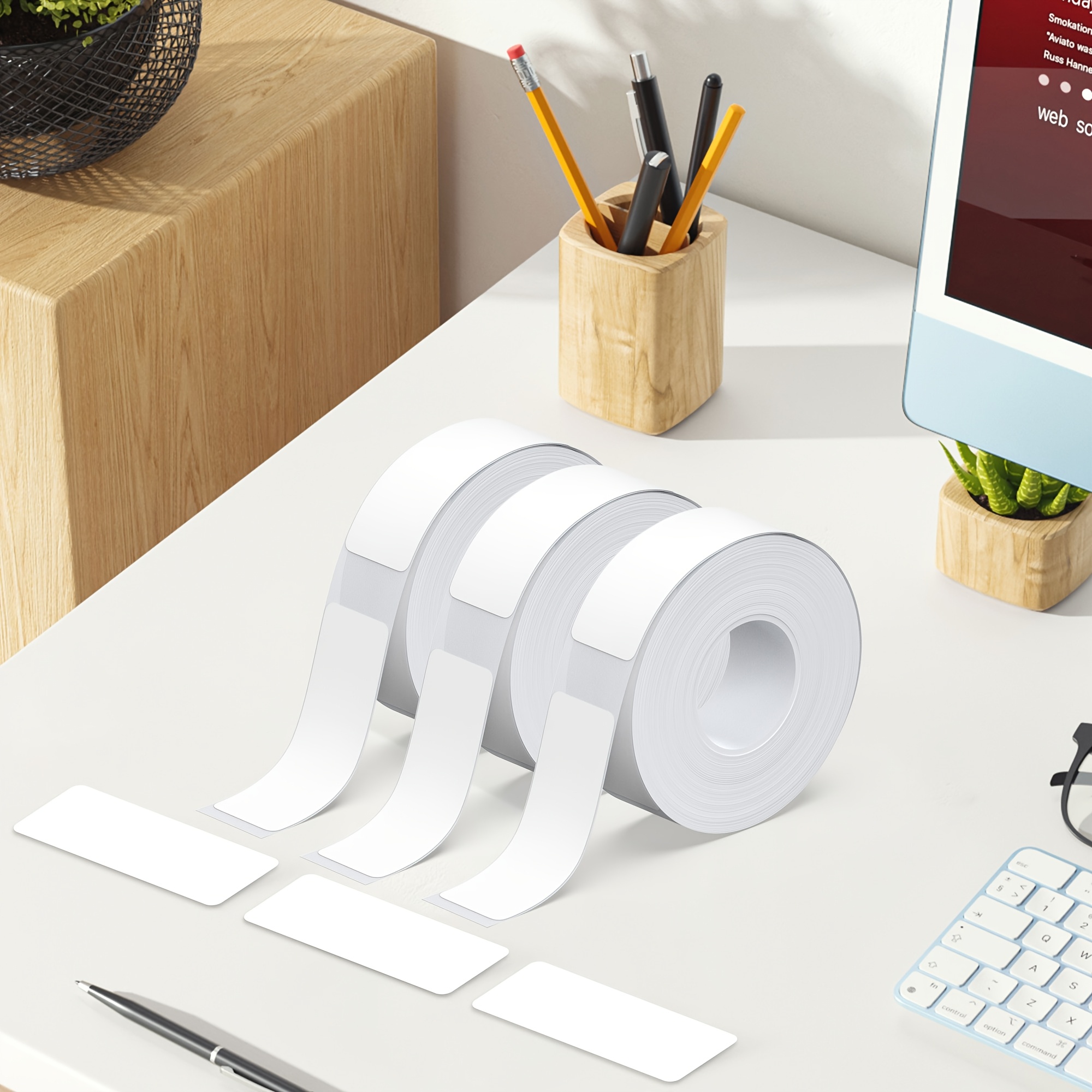 TEMU 3-roll Genuine P21b/p31b Label 14x40mm | Assorted Colors, 500 Total Stickers, Paper Material, Chivalz Brand For Office & Home Organization