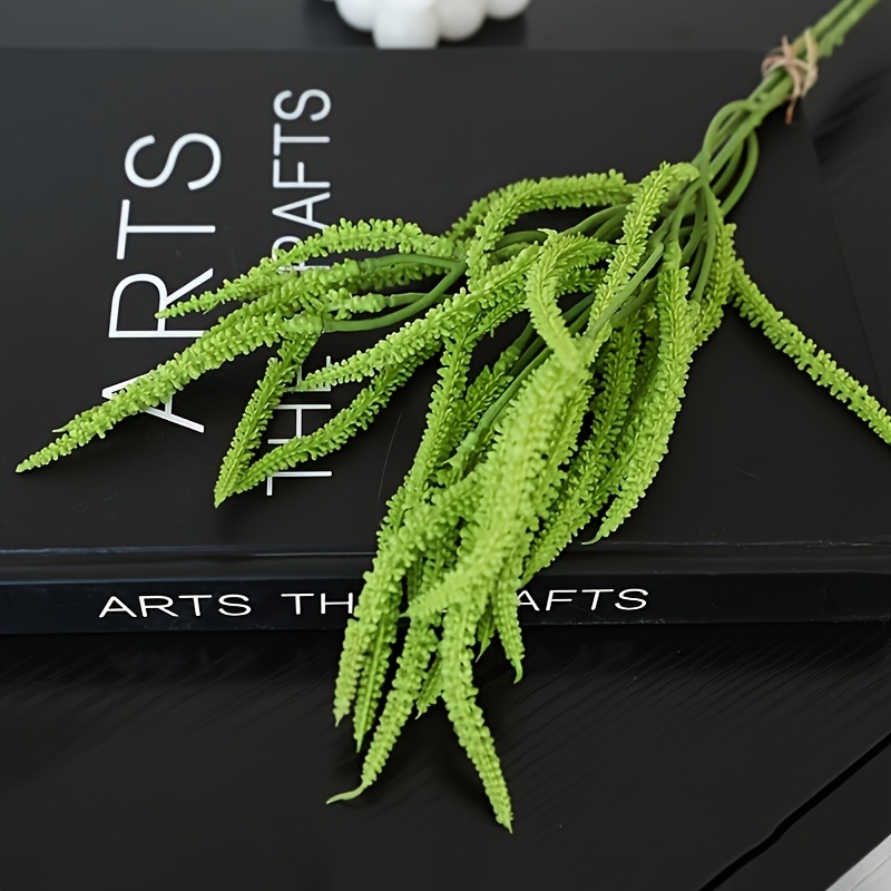 3pcs Artificial Fern, Fern Fronds & Eucalyptus Leaves - Realistic Fake Plants Suitable For Farmhouse, Garden,, Wedding, Decor - Low-maintenance Plastic Foliage For Christmas, Thanksgiving, Decoration