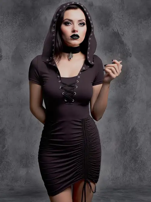plus size, plus size -length gothic halloween autumn winter witch top - women' clothing - Temu plus size, plus size -length gothic halloween autumn winter witch top - women' clothing - Temu