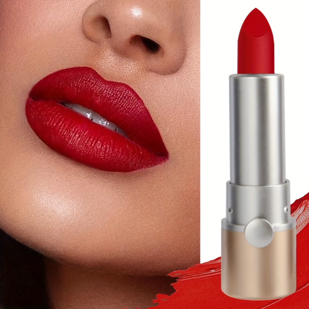 Image of Hs7538 Star Fresh Lipstick - Red Moisturizing Lipstick, Natural Moisturizing Lipstick Girlfriend Gift, , Holiday Gift [mother's Day Gifts][holiday Gifts][1pcs]
