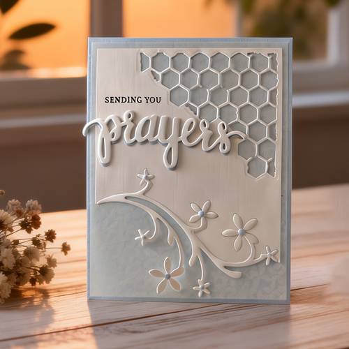 1pc flowers and grids metal cutting die silvery gray fantasy theme suitable for diy scrapbooking embossing crafts handmade greeting cards and gift card making