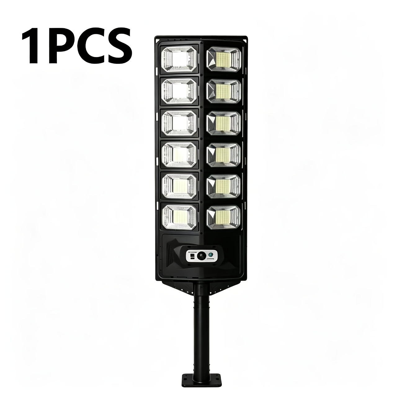 TEMU 504 Led Beads, Solar-powered Outdoor Wide-angle Lighting. The Solar Panel And Light Fixture Feature An Integrated Design, Eliminating The Need