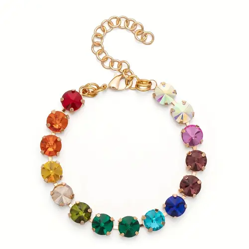 vintage inspired with clear glass beads perfect gift for her ideal for weddings casual attire