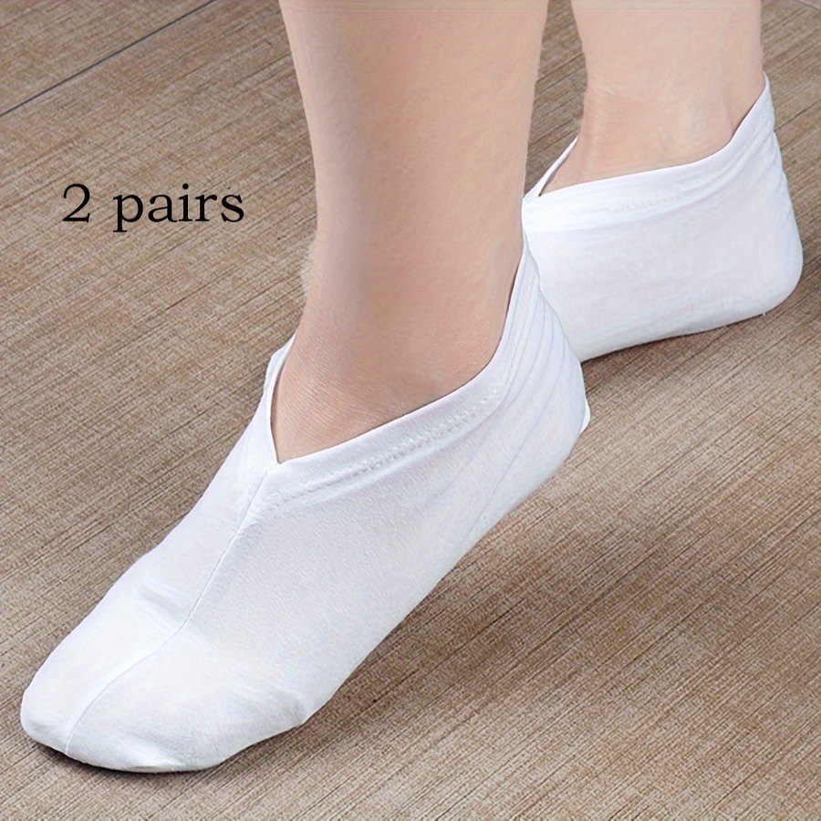 unscented moisturizing socks white overnight spa socks Temu Spain