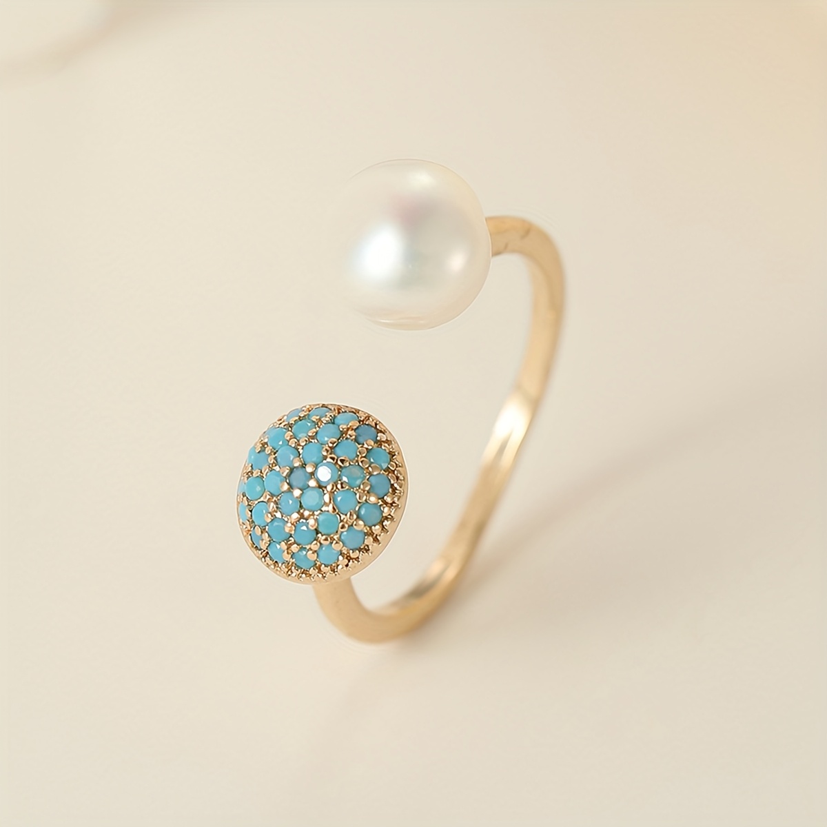 1pc Women's Stylish And Unique Ring Featuring A Easy Adjustable Design, Perfect For Parties And Gatherings ( Shapes, Sizes, And Patterns May )