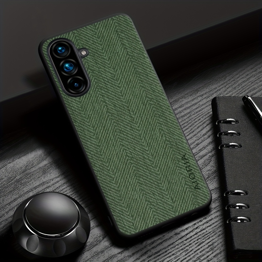 Case for for Galaxy A56 A06 A16 A26 Durable And Minimalist Design Herringbone Element Phone Case for for Galaxy A36