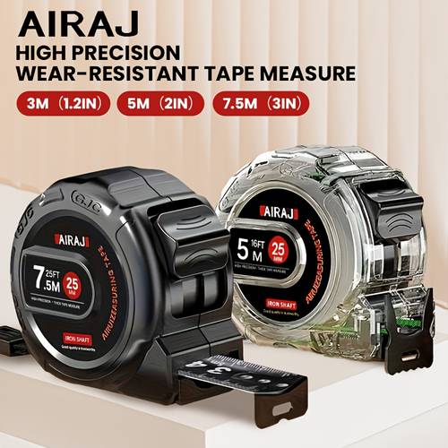 steel measuring tape fluorescent tape measure with high contrast for in dark durable thick retractable measuring tape easy to read ideal for carpenters