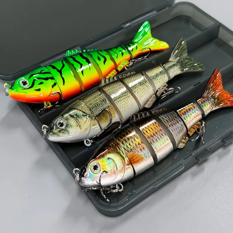 12 5cm 25 5g sinking fishing lures jointed - Temu 12 5cm 25 5g sinking fishing lures jointed - Temu