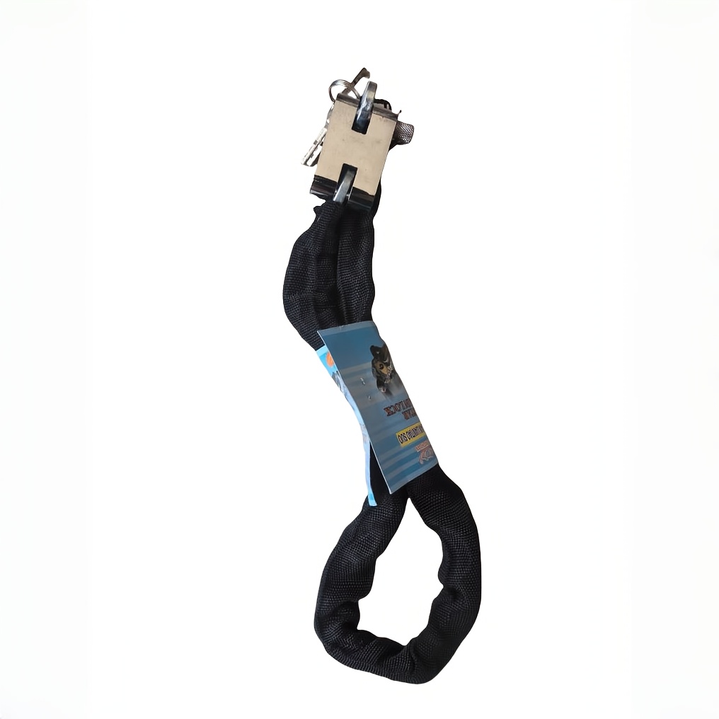 Crank Motorcycle Chain Lock, Knob Controller, Padlock, Suitable For Mountain Bike, Bicycle, And Motorcycle Riding Enthusiasts