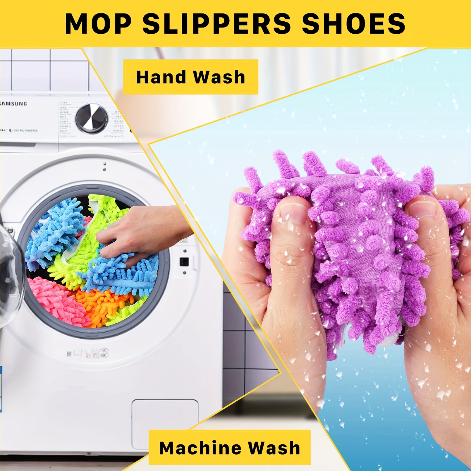 Clean Slippers Washing Slippers In Machine Mop Slippers