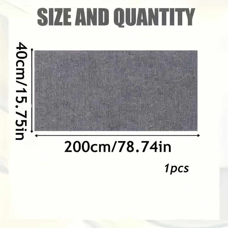 TEMU Self Adhesive Cat Scratch Pad, Durable Sisal Furniture Protective Cover, Cat Toy Self Play, Used For Sofa, Chair, Carpet Protection, Self Cutting Cat Scratch Pad