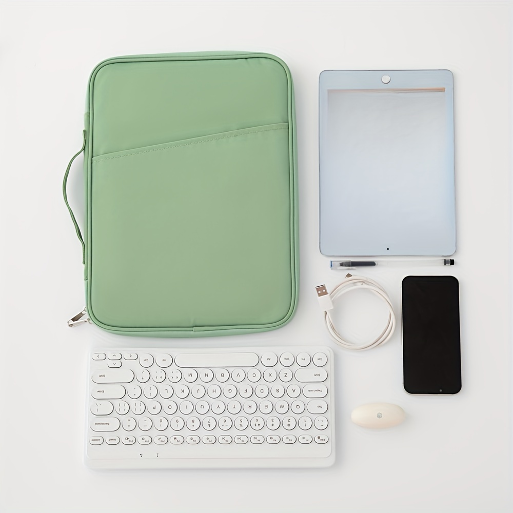 TEMU 1pc Étui pour iPad avec Impression , Design Léger et Élégant en Couleur Unie - pour les d', Protection pour Tablette, , Matériau , Idéal pour
