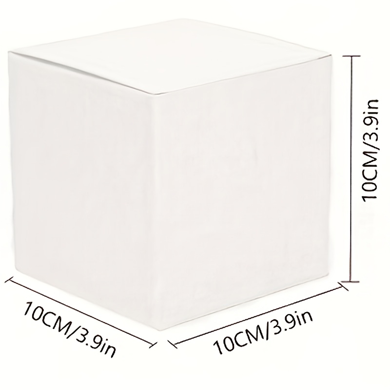 TEMU 22 pezzi Scatole regalo bianche quadrate con design facile, adatte per artigianato, scatole regalo per semi, facili da trasportare, adatte per