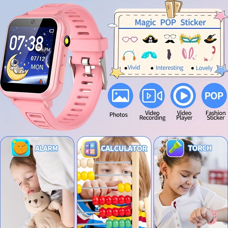 Timoom Kids LED Digital Electrical Luminescent Silicone Outdoor Sport  Waterproof Alarm Children Dress Wrist Watch with Stopwatch for Boys Girls 