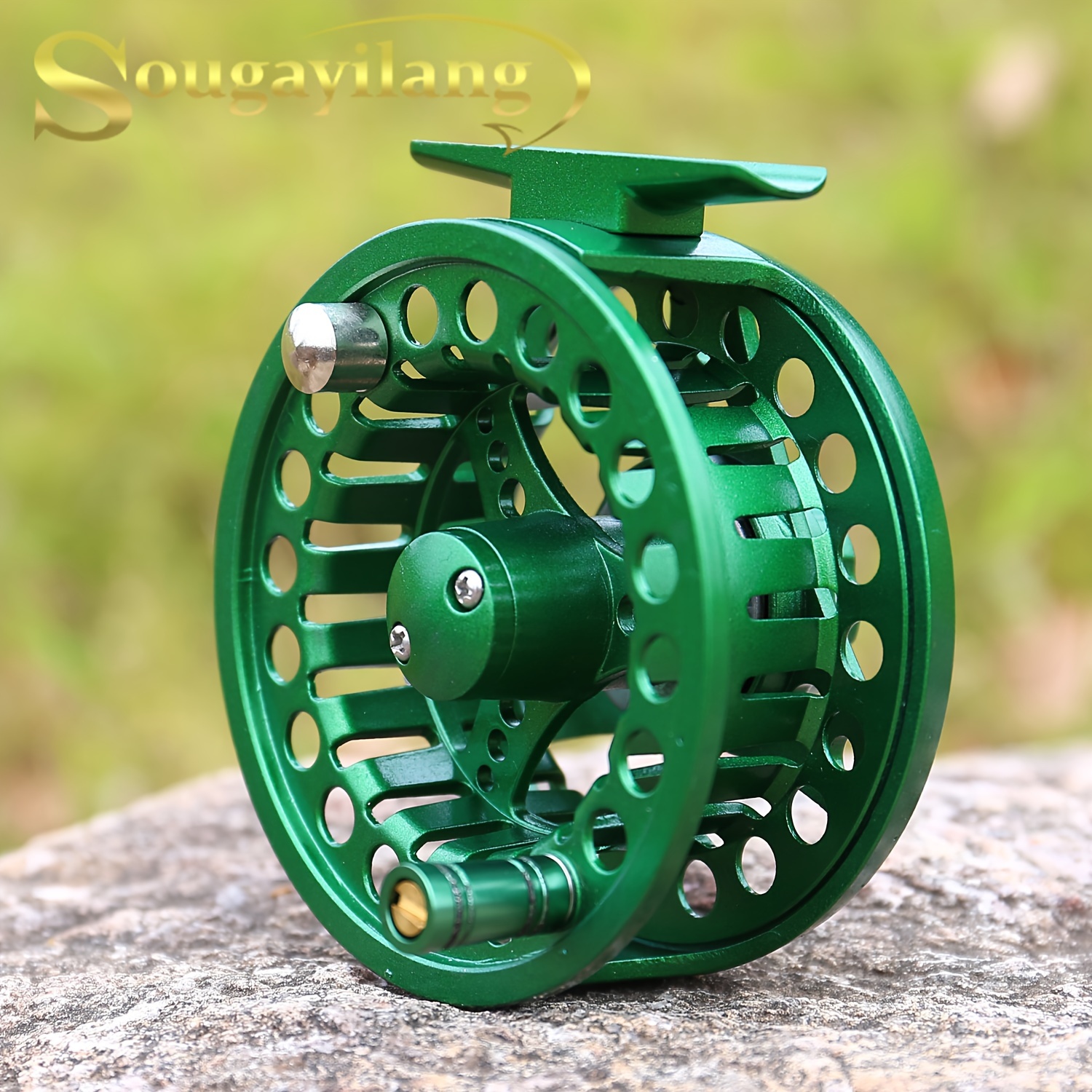 PROBEROS 3+1 BB Fly Fishing Wheel Green Color Fly Fishing Reel CNC