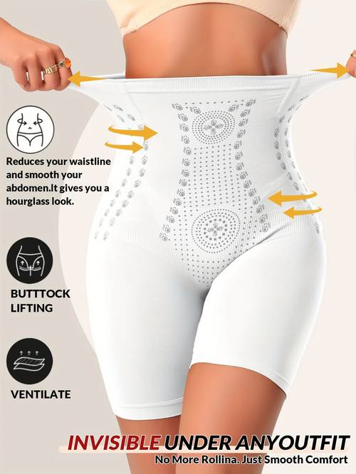 1pc high waisted seamless shapewear for women designed to enhance the and tighten the abdomen serving as a waist trainer and panty
