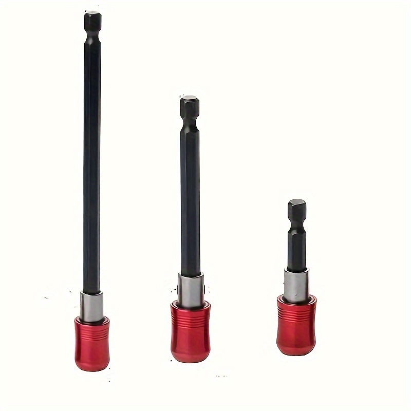 

Magnetic Drill Extension Set 60-150mm - Quick Release & Self-locking, Hex Handle Compatible For Precision Drilling In Tight Spaces