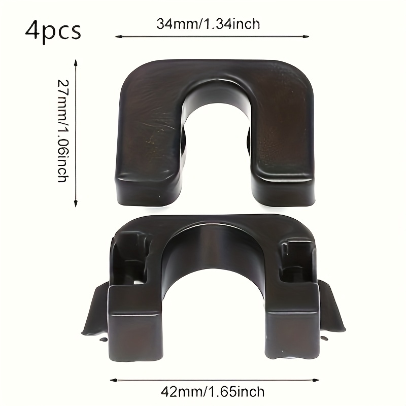 E-shop Set mit 4 Klemmen für die Kofferraumabdeckung, kompatibel mit Ford Focus MK3, MK4, MK7 und MK8, und . Ideal für die Kofferraumorganisation, mit
