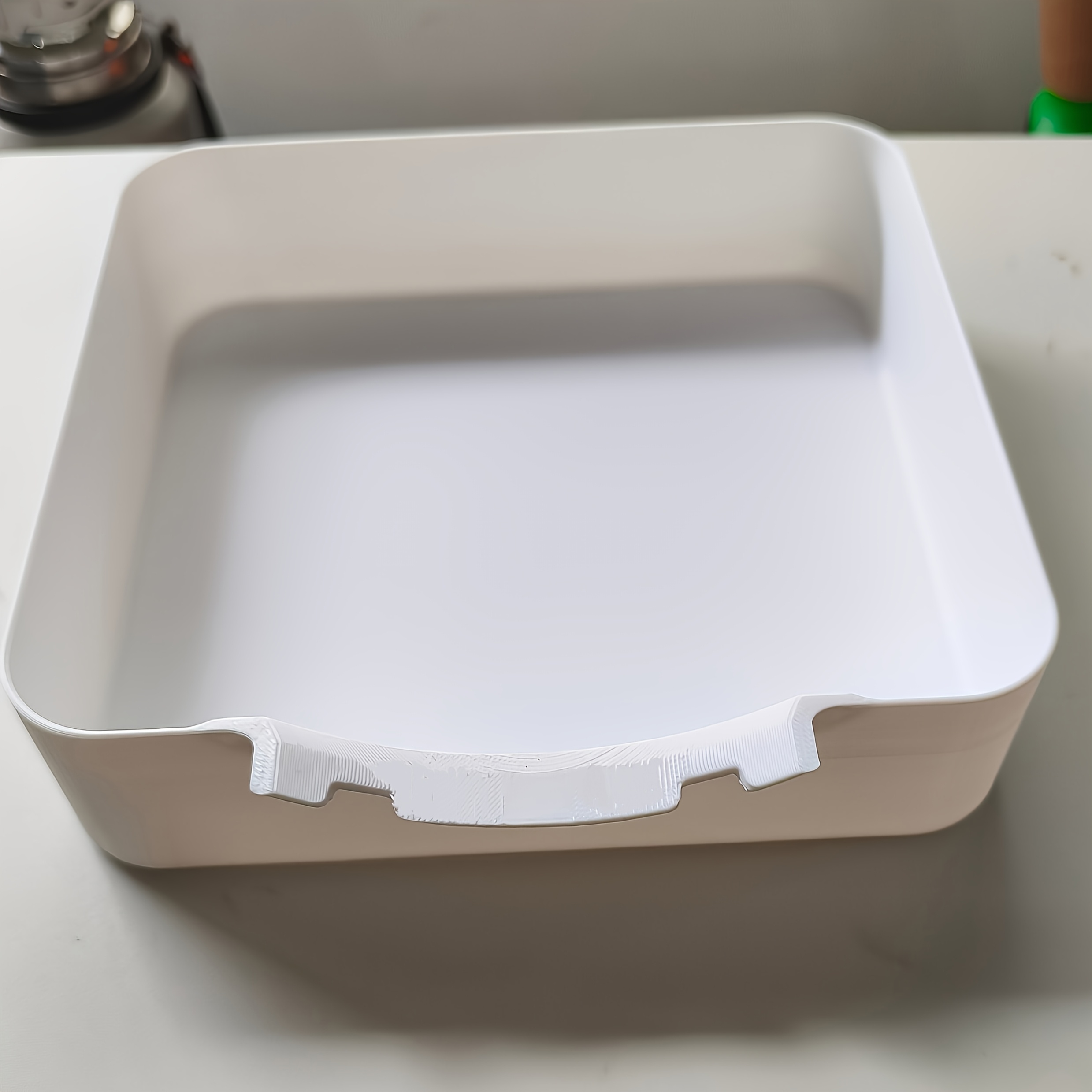 Image of 1pc Washing Machine Drainage Tray, Ideal Water Collector. Drain Container For Drum-type Washing Machine, For Collecting Water From The Filter, Prevents Water Overflow In Room From Wetting The Floor.