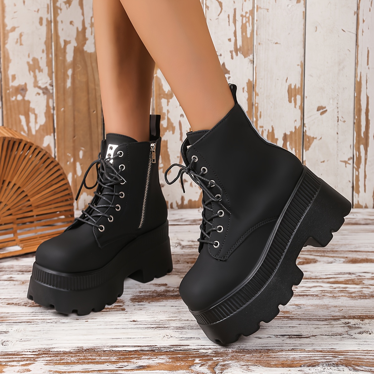 1pc fashion high heel ankle booties womens fashion Temu Mauritius