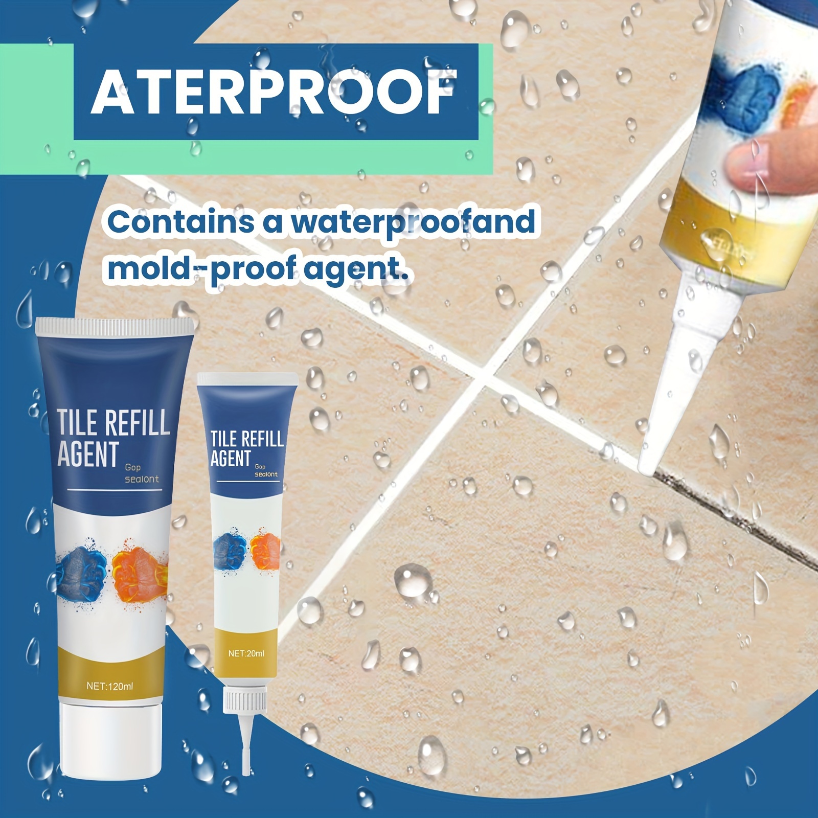 tile refill agent waterproof and mold proof for details 1