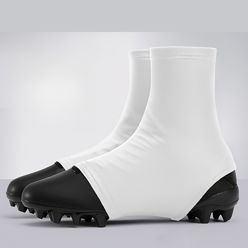 TEMU 1-pair Sand And Dust-proof Shoe Covers, Outdoor And Soccer Cleat Anti-slip Foot Covers, Track And Field Training, Mtb Cycling Breathable Shoe
