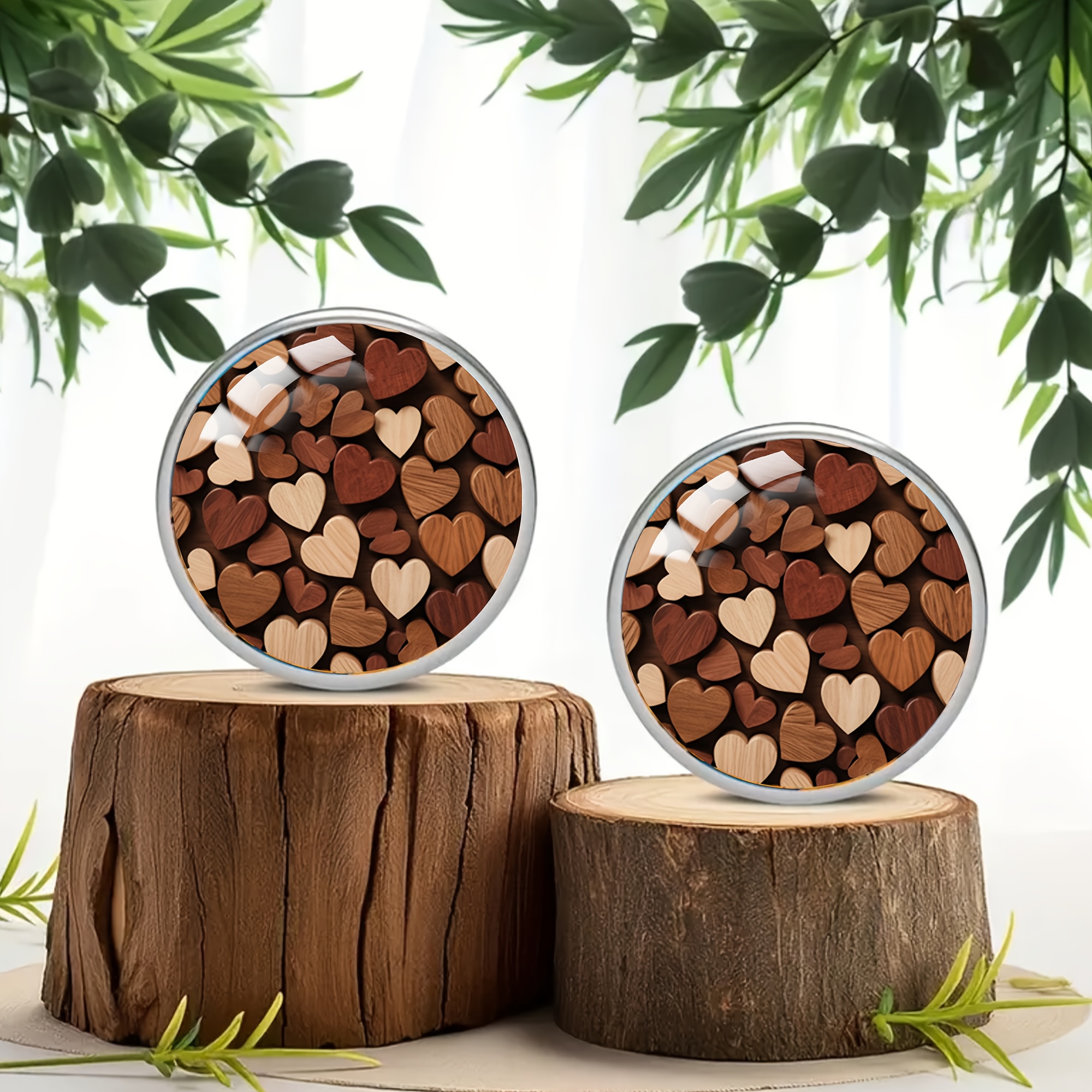 Heart-Patterned 316 Stainless Steel Earrings, Everyday Style