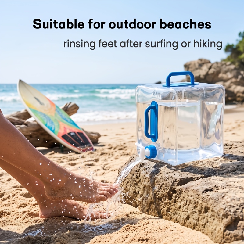 20L Portable Collapsible Water Bag with Cleaning Brush