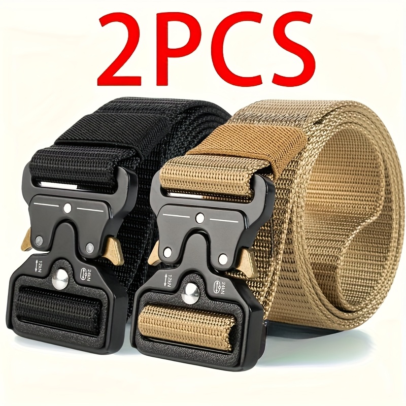 TEMU 's Casual Belts, Casual Belts, Sports Belts, Work Hiking Rigging Belts, Suitable For Cycling, Golf, And Other Activities, Suitable For Daily