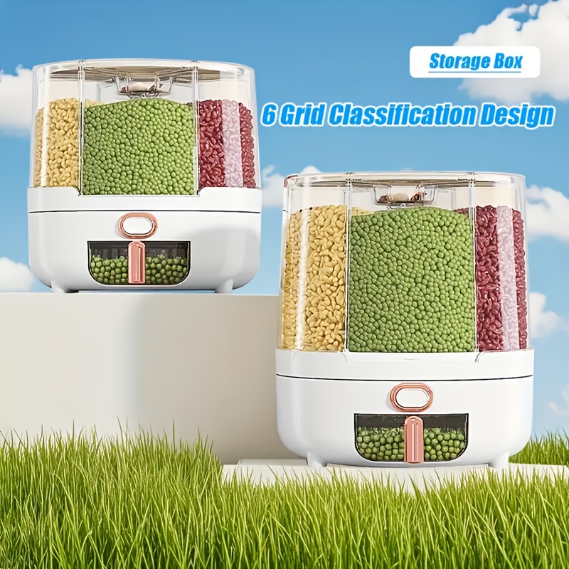 rotating food dispenser sold on Temu United States
